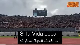 Si la vida loca بكلمات مترجمة و واضحة 🦅💚جماهير الرجاء تبدع في الاغنية الجديدة 😱امام الجيش الملكي