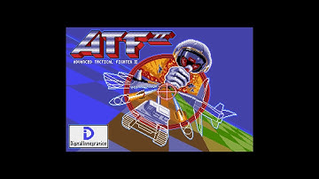 ATF II : Advanced Tactical Fighter II (Atari ST) – Écran-titre (PAL) – 1080p