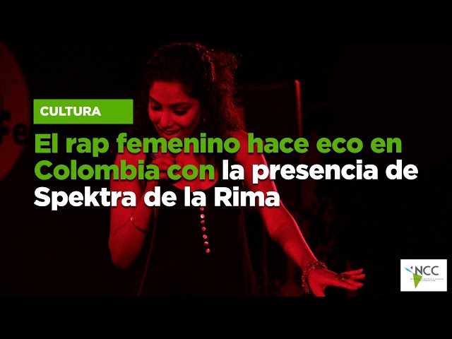 El rap femenino hace eco en Colombia con la presencia de Spektra de la Rima