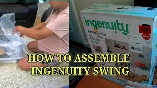 HOW TO ASSEMBLE INGENUITY SWING!!