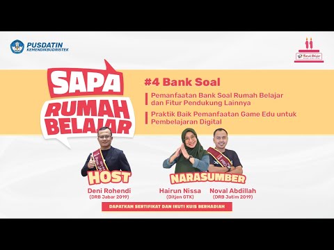 Sapa Rumah Belajar Episode 4: Bank Soal