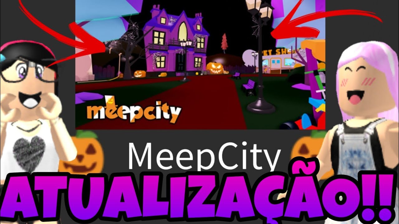 Roblox Nova Atualizacao De Halloween No Meep City Meepcity Youtube - roblox meepcity jogar