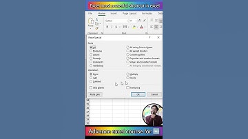 Excel most powerful shortcut in excel || advance excel course for free || excel tutoring
