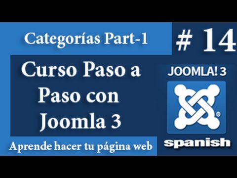 Que son las categorías en Joomla