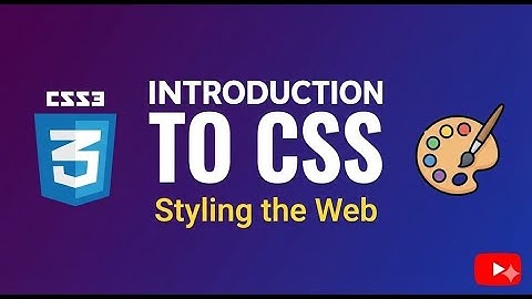 CSS  From Text to Design. The Full Introduction.