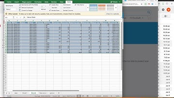fmt history spreadsheet training video