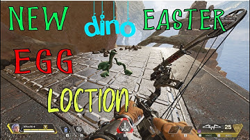 Dino New Easter Egg Fire range "Apex Legends Season9"