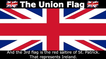 How the Union Flag is Made Up, Origin of the Union Jack (British Flag)