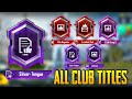 How to get  silver tongue  title  all pubg mobile club titles  kz gaming