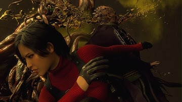 Ada kicking Saddlers butt in 00:01:26 - RE4R Separate Ways