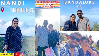 Nandi Hills | Most popular Weekend Destination near #bangalore | #navvlogs #hills #sunrise