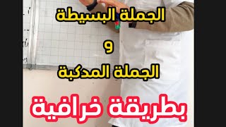 الجملة البسيطة والجملة المركبة بطريقة خرافية #bem2024