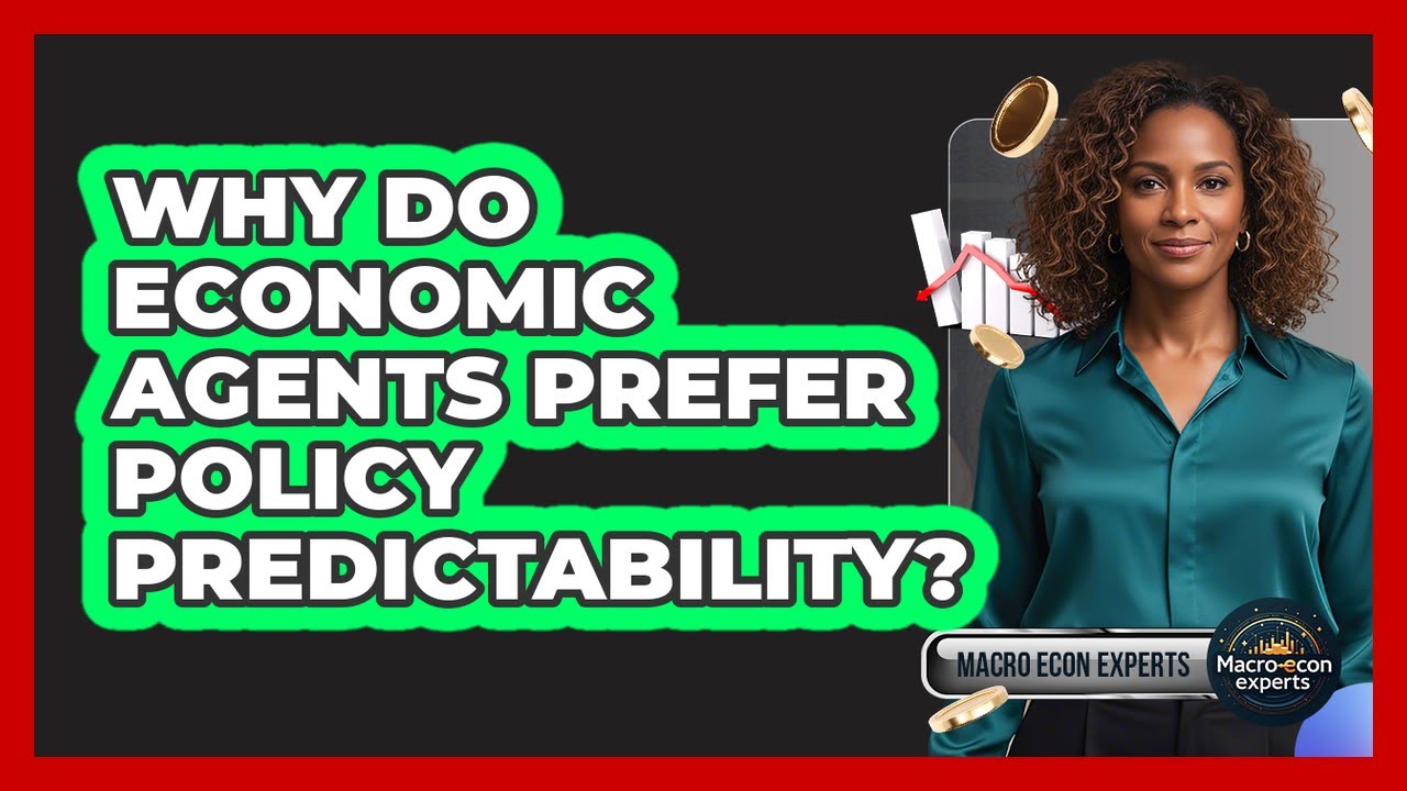 Why Do Economic Agents Prefer Policy Predictability?