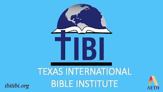 Texas International Bible Institute - Kevin Montgomery