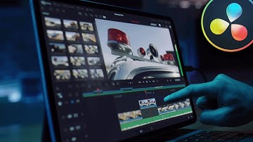 Its Davinci Resolve... but on an IPAD?!