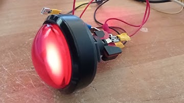 Wireless Big Button Game 3D (Blink, led, buzz test)