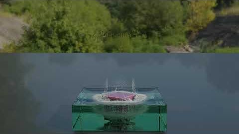 blender FLIP fluid simulation (+slow motion)