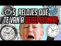 ¡NO LOS COMPRES! 5 Relojes Que Te Van a Decepcionar - Peores Características en un Reloj