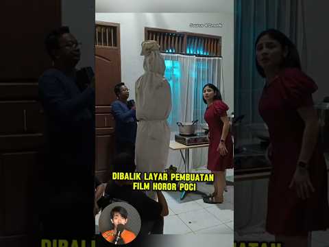 Proses dibalik layar pembuatan film horor #shorts #dibaliklayar #film