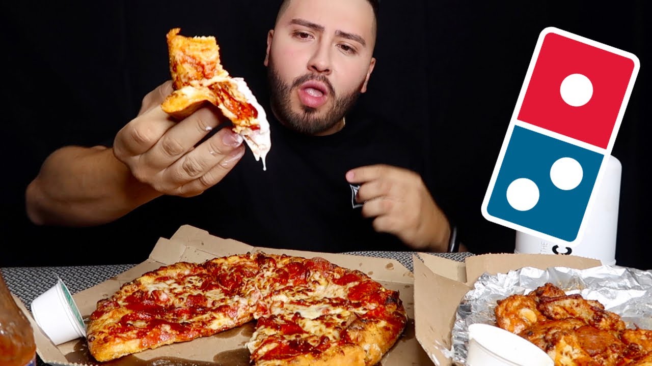 СТАНОВЛЮСЬ ХЭМОМ НА ДОМИНОС ПИЦЦА И КРЫЛЫШКИ МУКБАНГ
