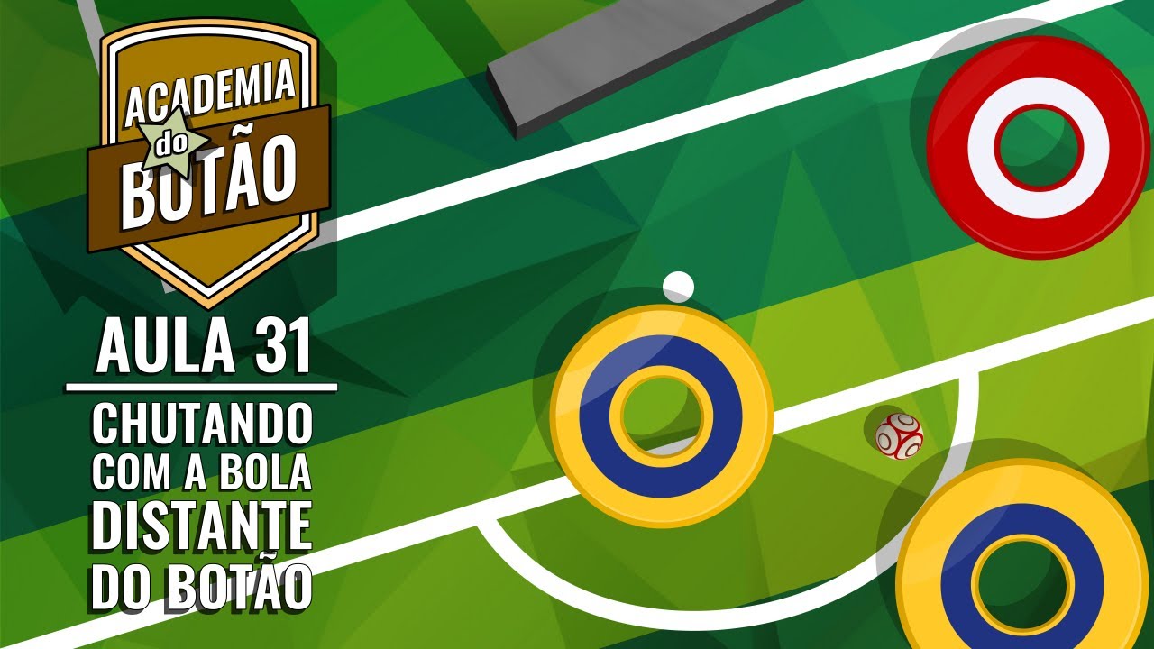 ACADEMIA DO BOTÃO 0031: Chutando com bolinha distante
