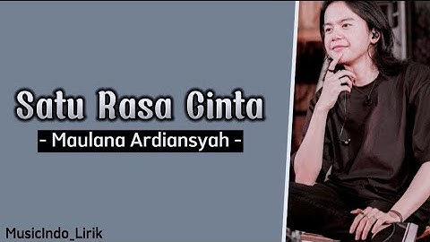 Maulana Ardiansyah - Satu Rasa Cinta (Live ska reggae ) | Lirik lagu