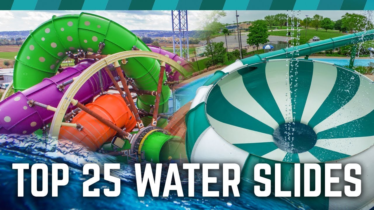 Cool Water Park Slides