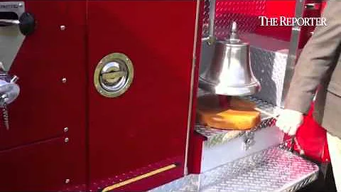 Towamencin fire truck bell tolls at funeral for fo...