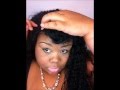 Mongolian Curly Upart and Closure Install + Intial Review **previously recorded 9/2/12**