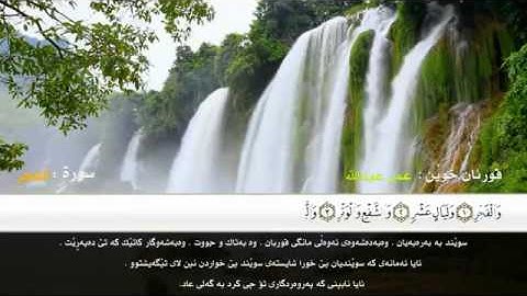 القارئ. عمرعبدالله. .سورة.الفجر. .