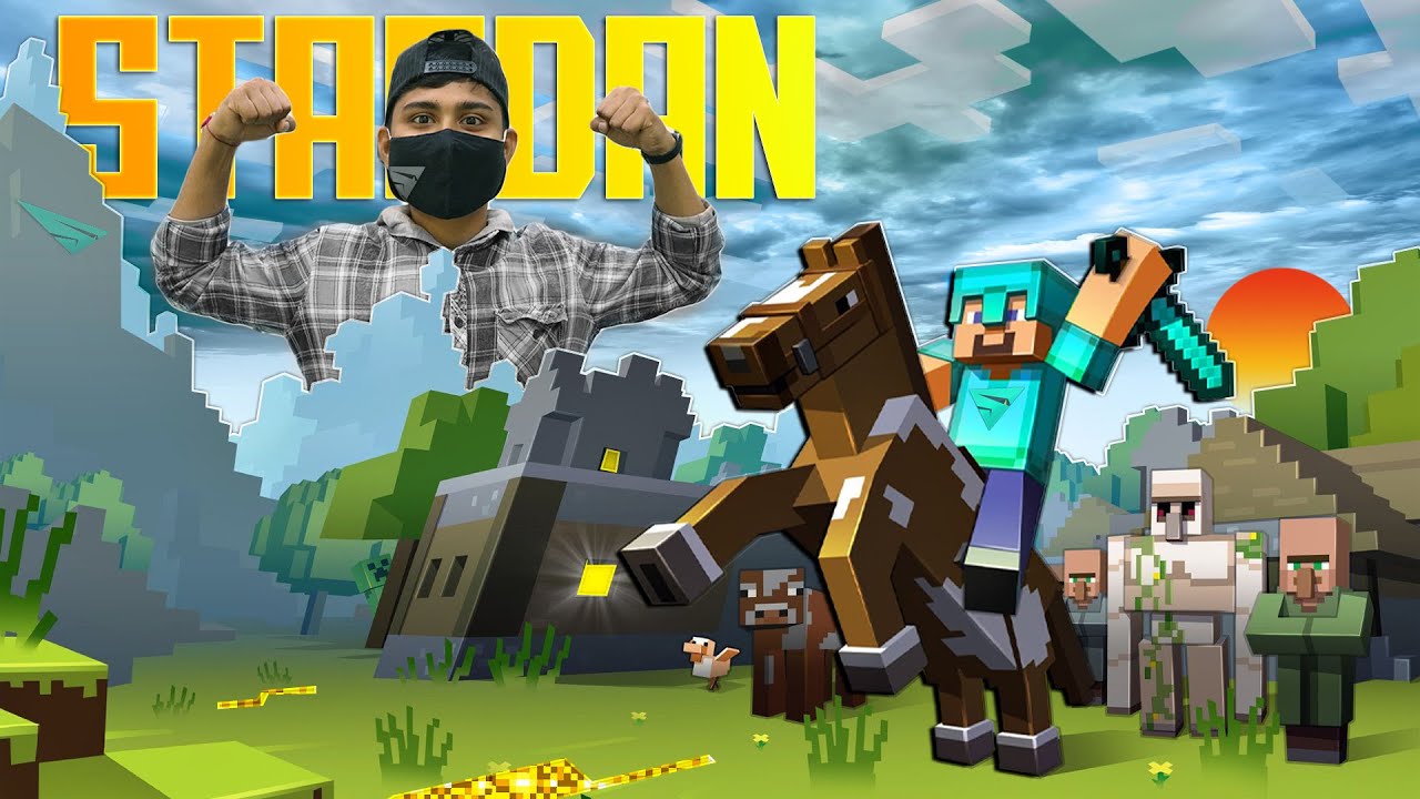 Minecraft Live Stream India | Minecraft SMP Gameplay - STARDAN