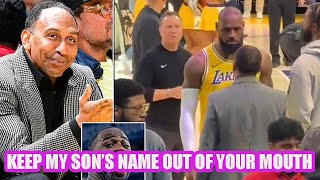 Stephen A. Smith Calls LeBron James 'Weak' and Fragile