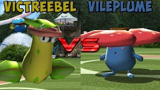 Pokemon battle revolution - Victreebel vs Vileplume