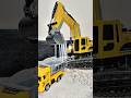 This mini RC excavator works so real #shorts #rcexcavator
