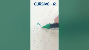 Cursive R, Alphabet R, learn cursive R, #shorts #writing #calligraphy #ytshorts cursive handwriting.