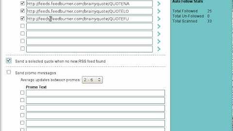 twitter marketer pro - twitter automation how to - Setting up automatic tweets