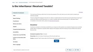Is My Inheritance Taxable?