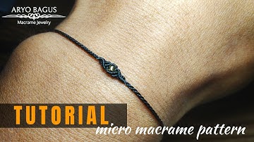 Macrame bracelet tutorial | dwimacrame 006 #macramebracelet #diybracelets #macramebracelettutorial