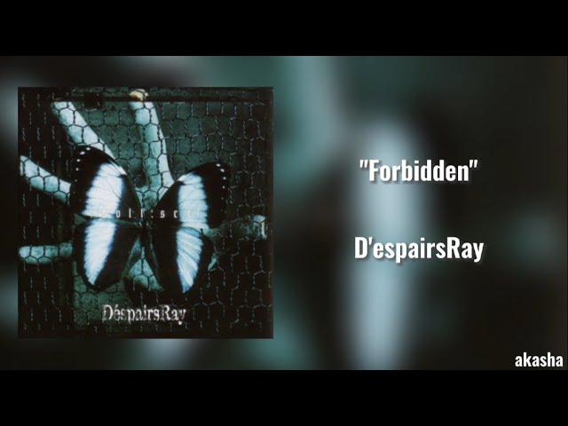 Forbidden - D'espairsRay (tradução pt-br) 