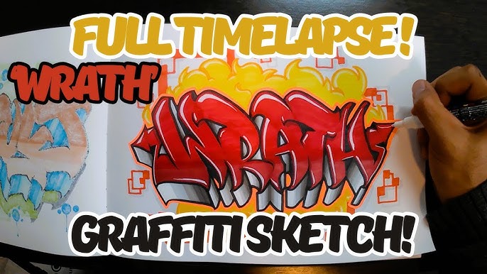 How To Draw Graffiti Letters Wild Style - Advanced Tutorial Alphabet 