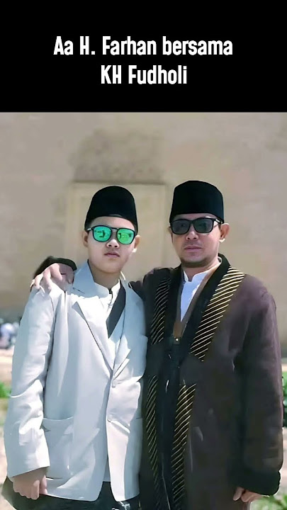 Aa Haji Farhan, the 8th son of almagfurllah Abuya KH Raden Uci Turtusi