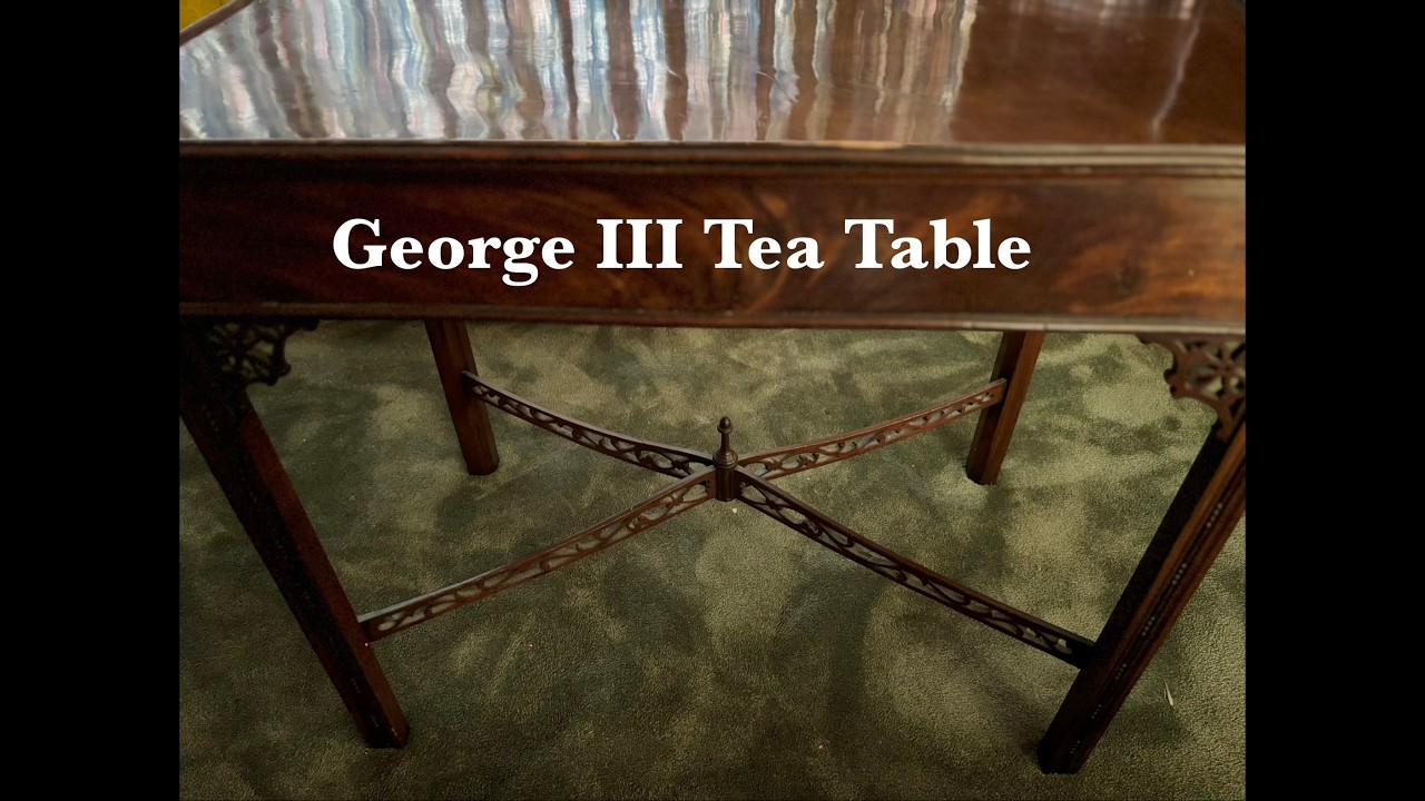 George III Tea Table