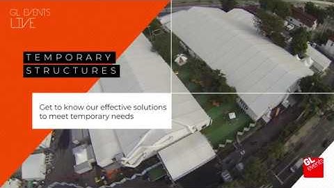 GL events Live || Temporary Structures