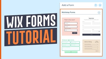 Wix Forms Tutorial: How To Set Up Wix Forms