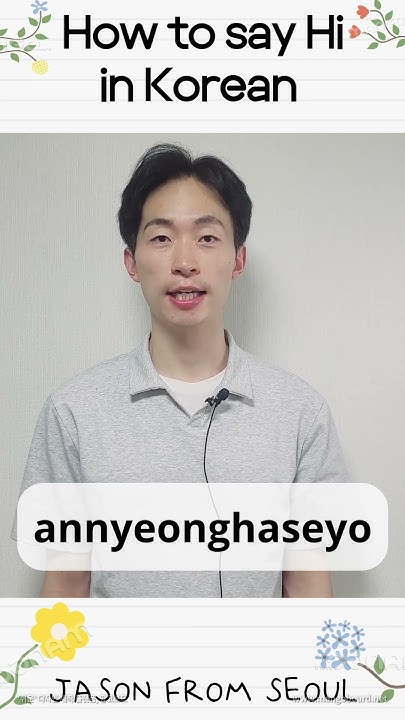 how-to-say-hi-in-korean-shorts-youtube