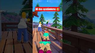 Mi duo ayudándome #fortnite#battleroyal#reallife#funny#duo#friends#moments#bro#familyguy#thesimpsons