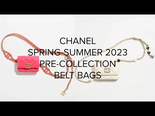 CHANEL SPRING SUMMER 2023 PRE COLLECTION 💖 CHANEL BELT BAGS