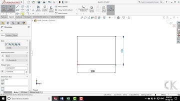 Solidworks - Hướng dẫn lệnh ràng buộc nằm ngang - HORIZOTAL RELATIONS