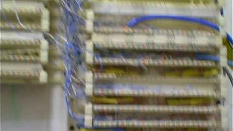 Network Wiring & Telephone closet - part2