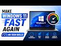 Make Windows 11 Fast Again (No Tech Skills)